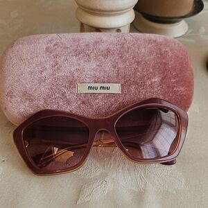 Miu Miu Sunglasses with Case